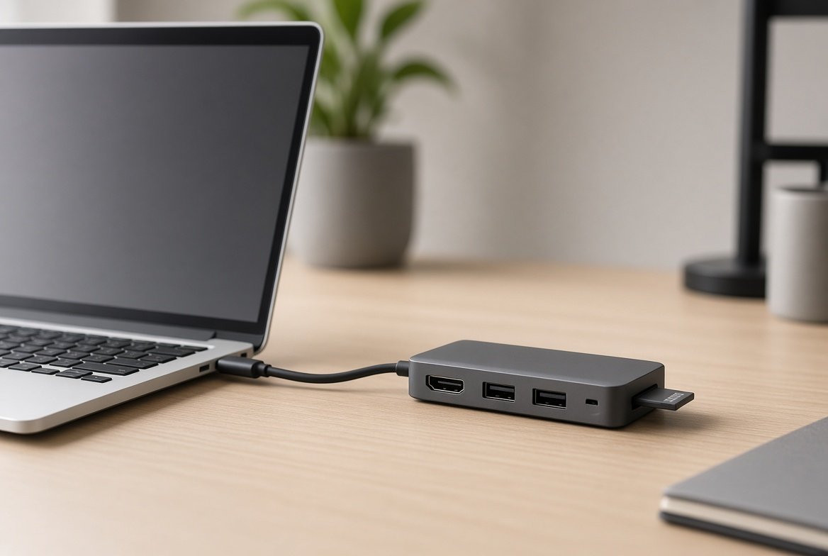 USB-C 허브 vs 도킹 스테이션, 모니터 두 대면 허브로는 부족한 이유