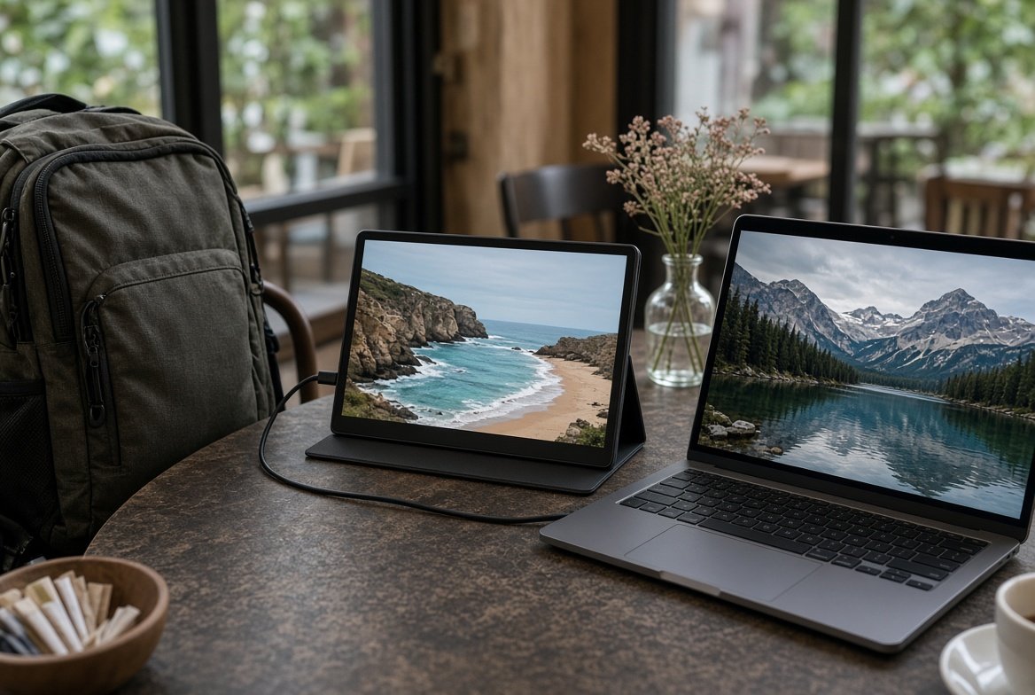 휴대용 모니터 고르는 법, USB-C 한 줄로 쓸 수 있는지부터 확인하세요