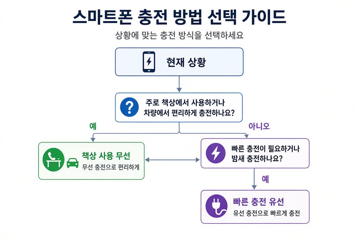 상황에 맞는 충전 방식 선택 가이드