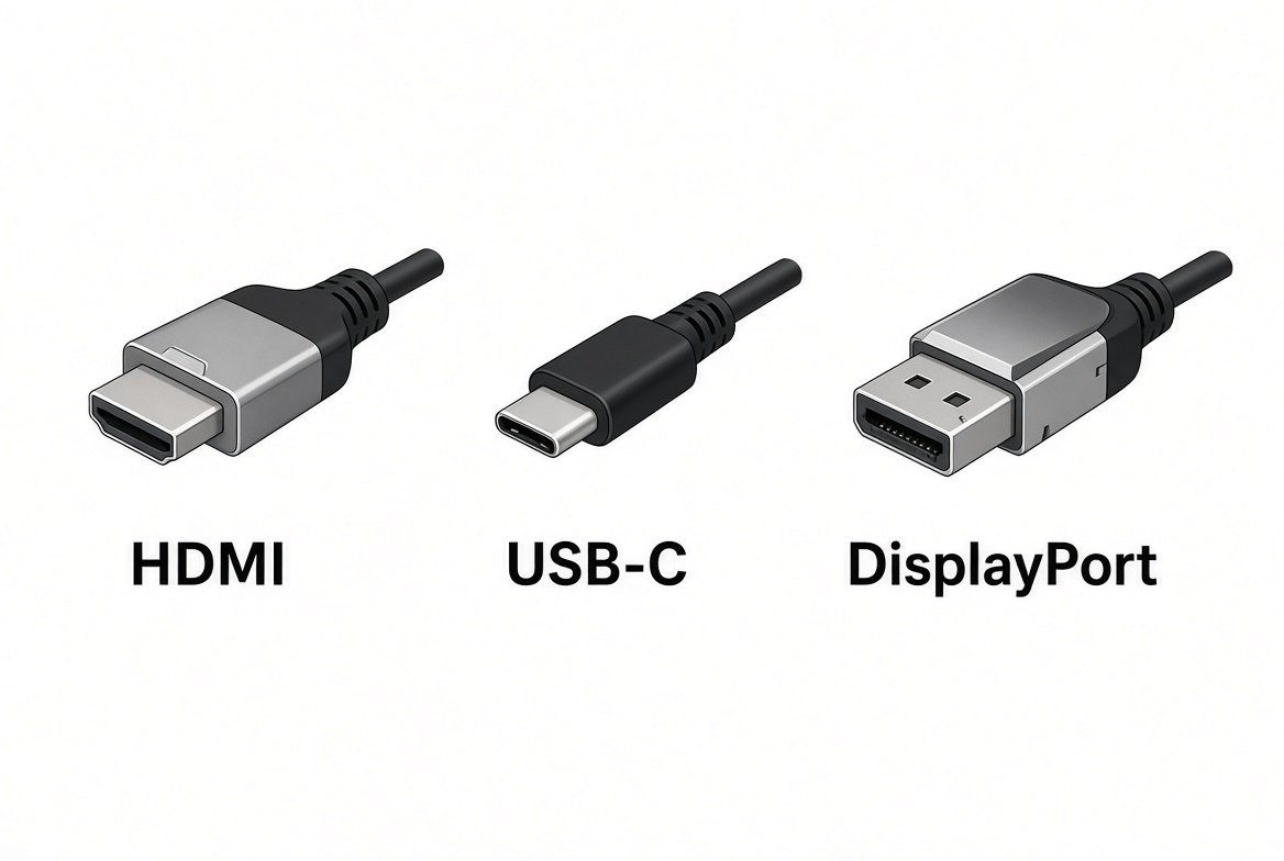 주요 연결 포트 HDMI USB-C DisplayPort