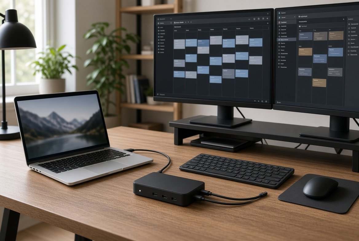 USB-C 도킹 스테이션 고르는 법, 노트북 포트와 모니터부터 확인하세요