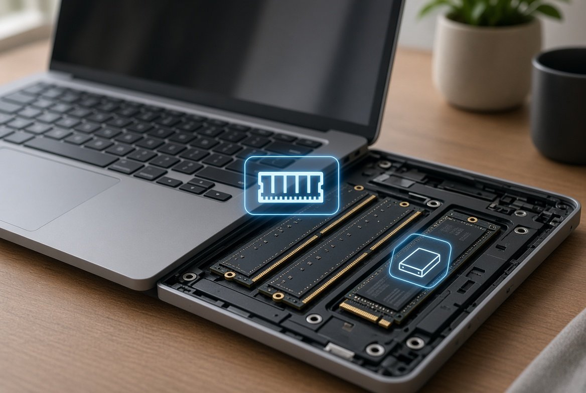 노트북 RAM·SSD 업그레이드 가능 여부, 확인부터 판단까지